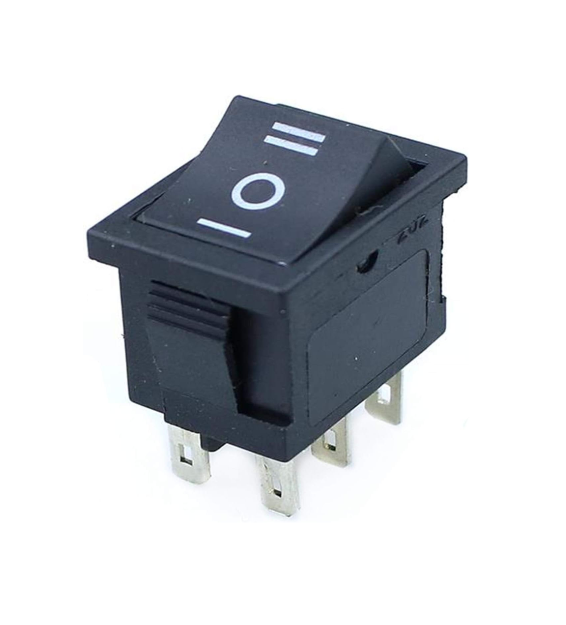SWITCH KCD1-203-1-C6-B/6P 6A 250V AC
