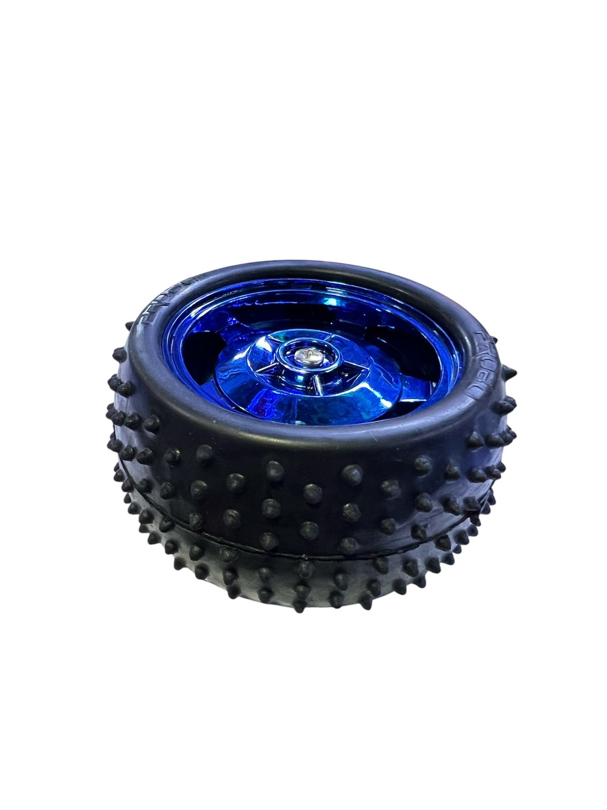 RUEDA AZUL DE 85MM + ACOPLE PARA EJE 6MM