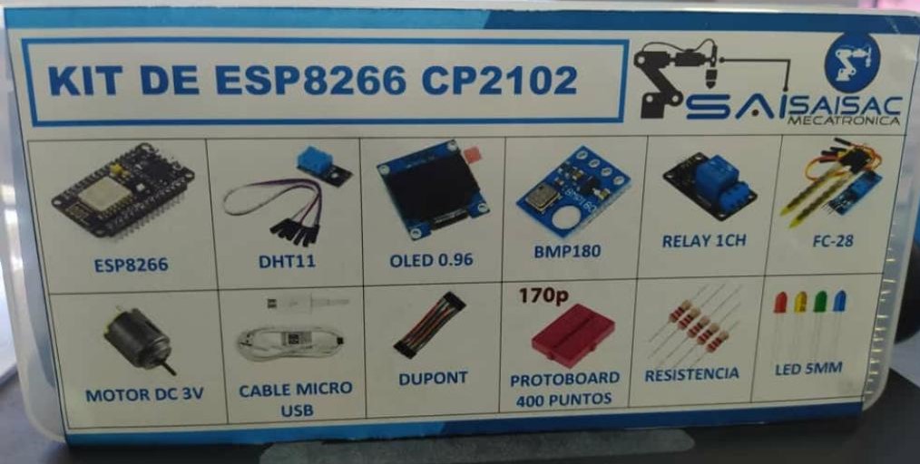 KIT DE ESP8266 CP2102