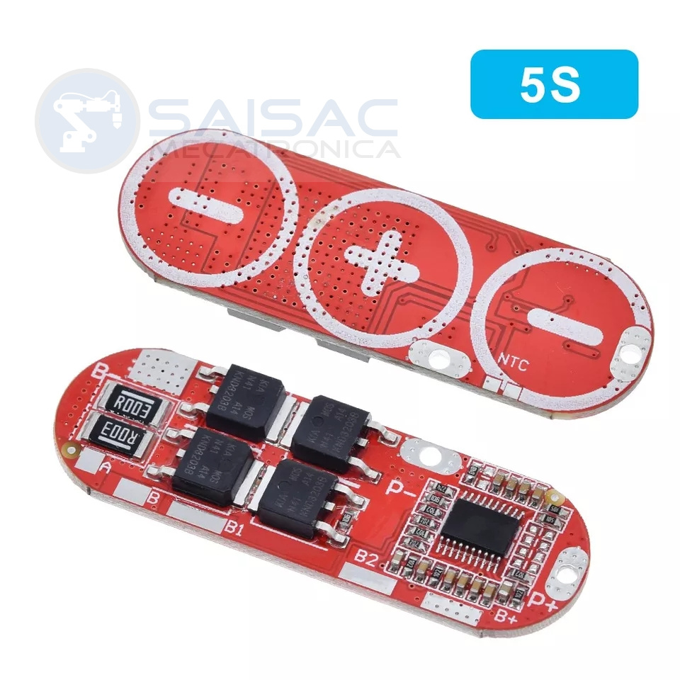 Módulo de carga BMS 3S/5S 25A