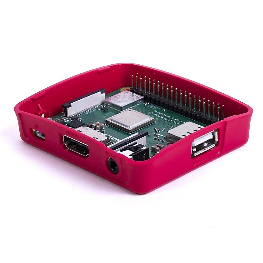 CASE RASPBERRY BLANCOROJO RASPBERRY PI3 ORIGINAL