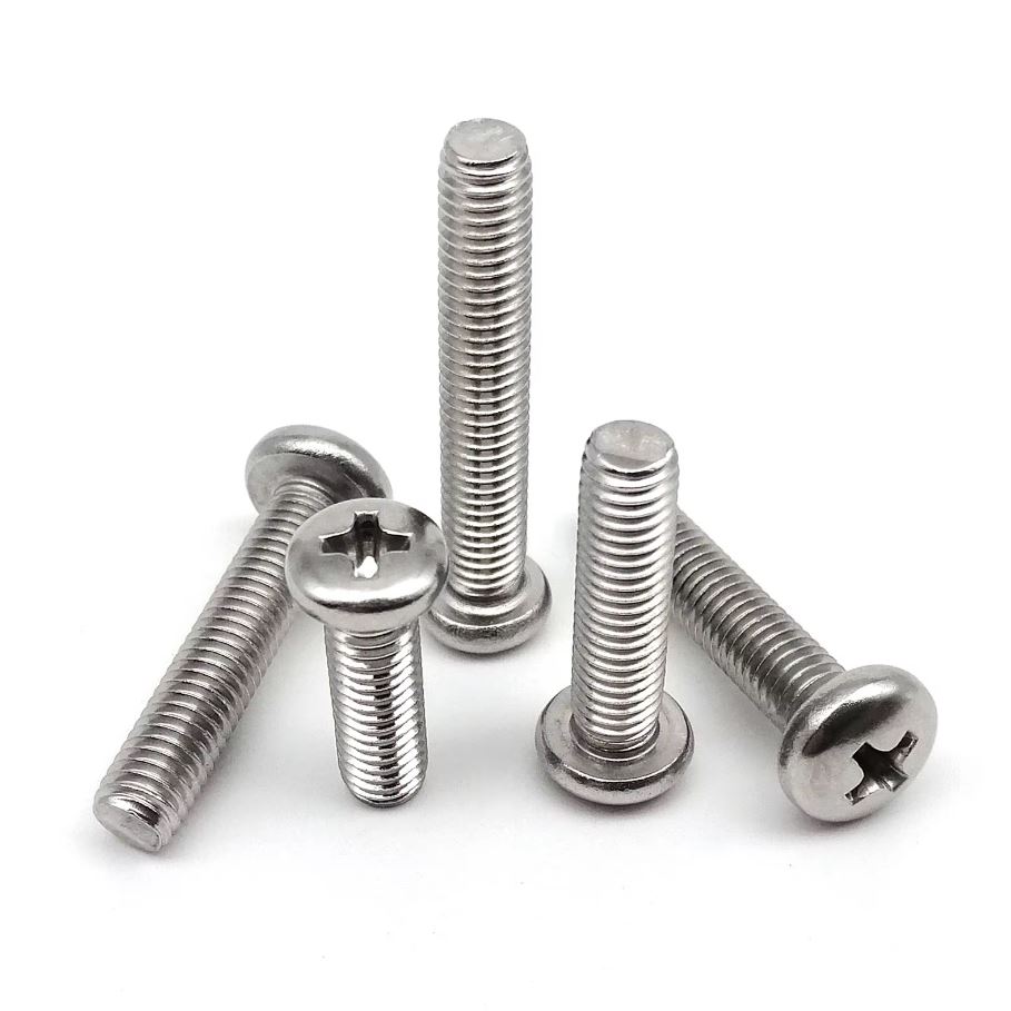TORNILLO CRUZ CABEZA REDONDA / STOVEBOTL X 10 UND