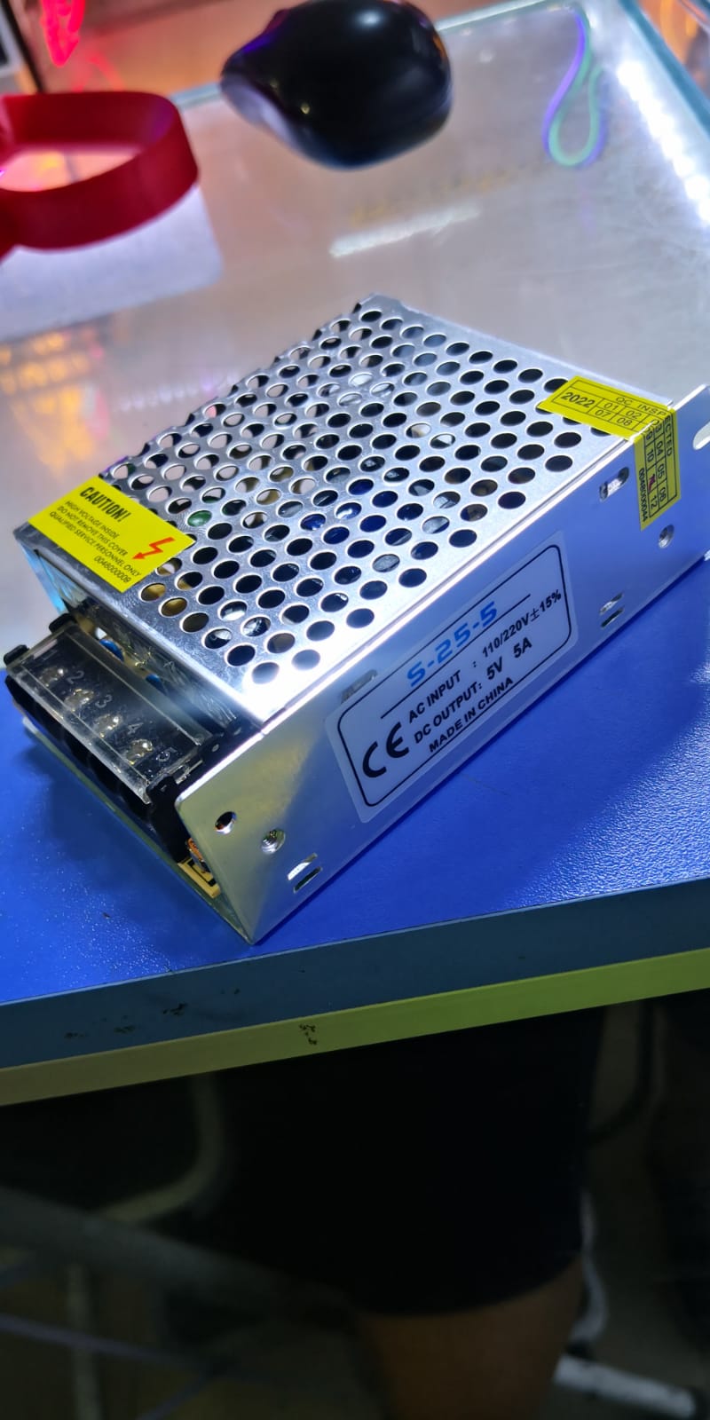 FUENTE DE ALIMENTACION 5V 5A S-25-5