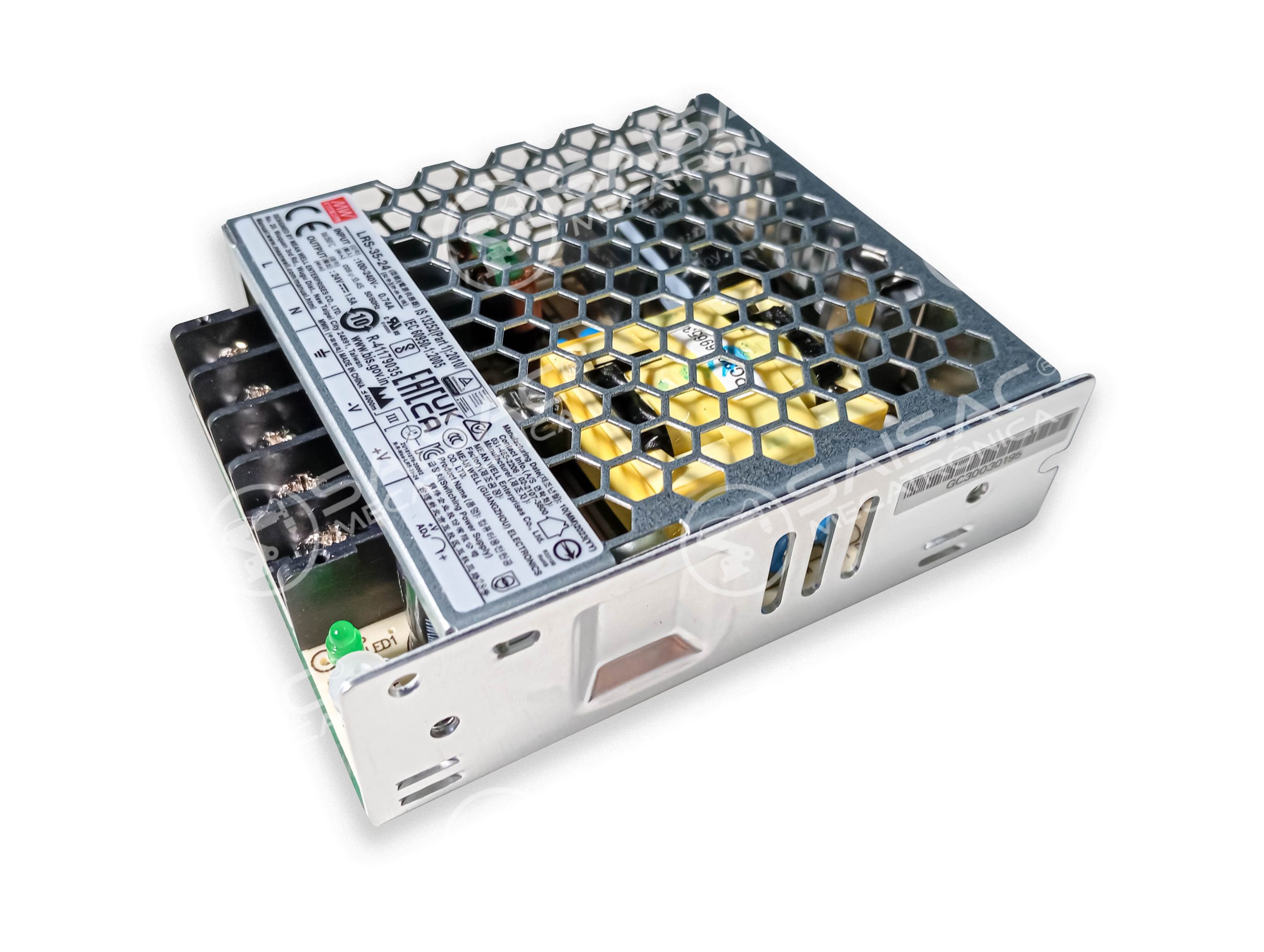 FUENTE MEAN WELL LRS-50-5 5V 10A