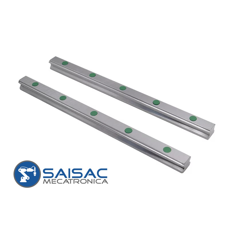 RIEL CUADRADO DE 15mm TIPO HIWIN x 3 METROS