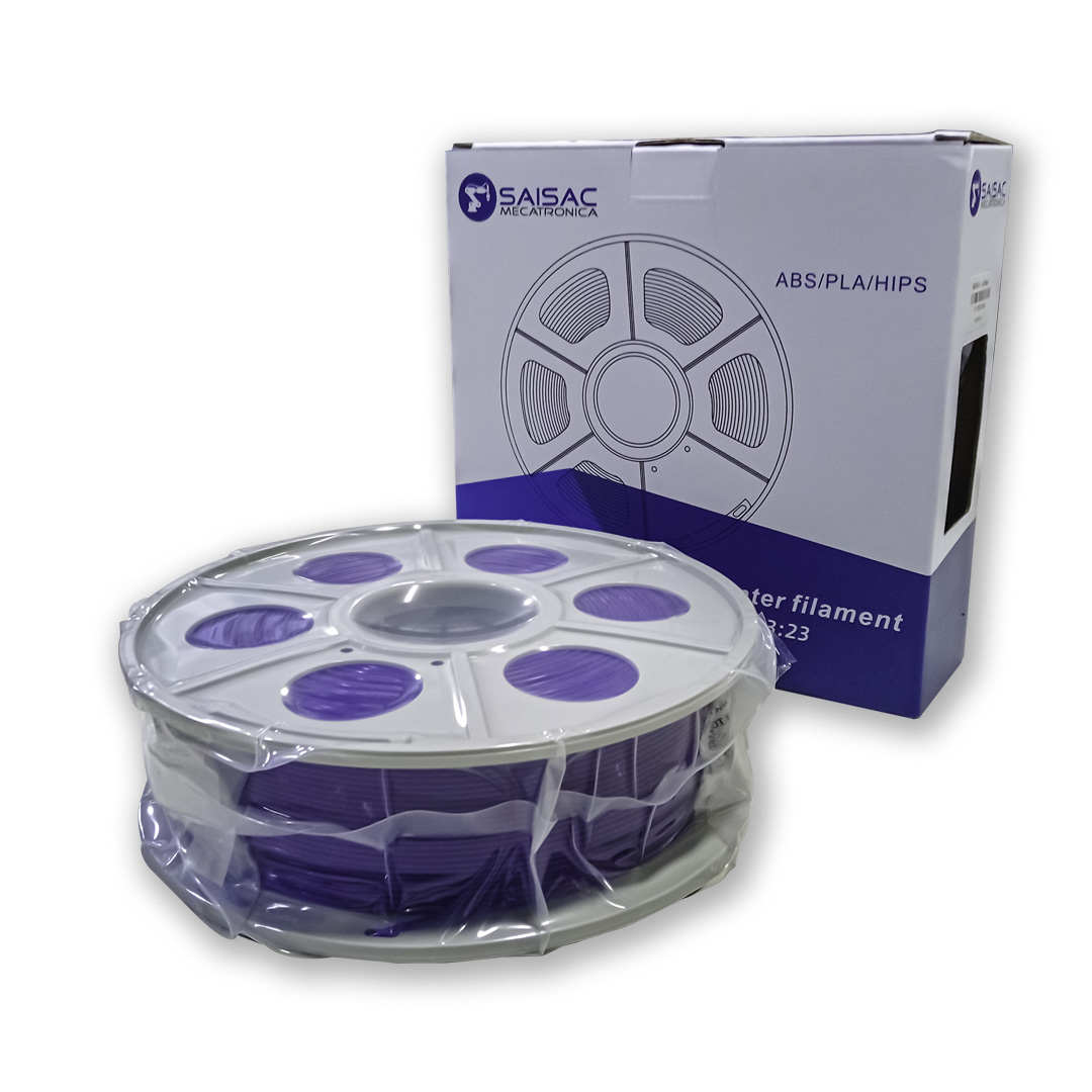 FILAMENTO PLA SILK 1.75mm 1KG PURPLE