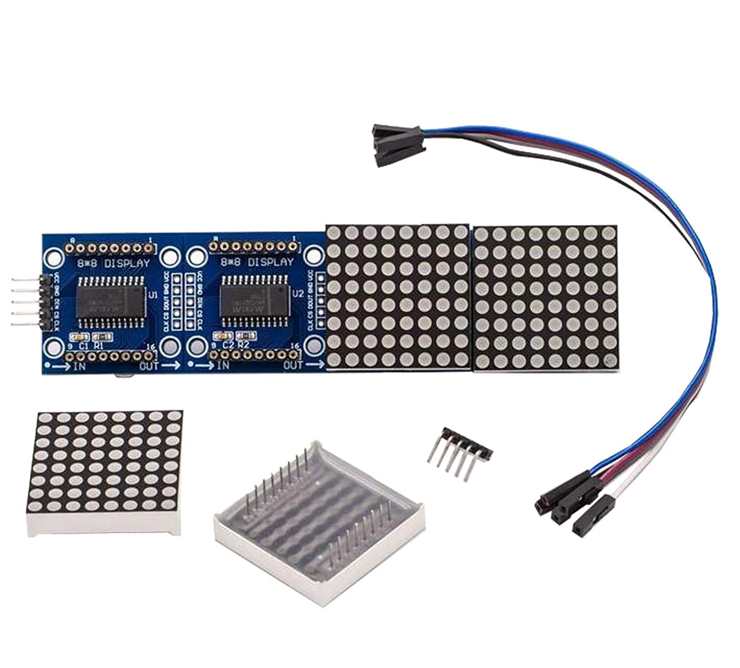 MODULO MATRIZ LED 8X32 CON MAX7219