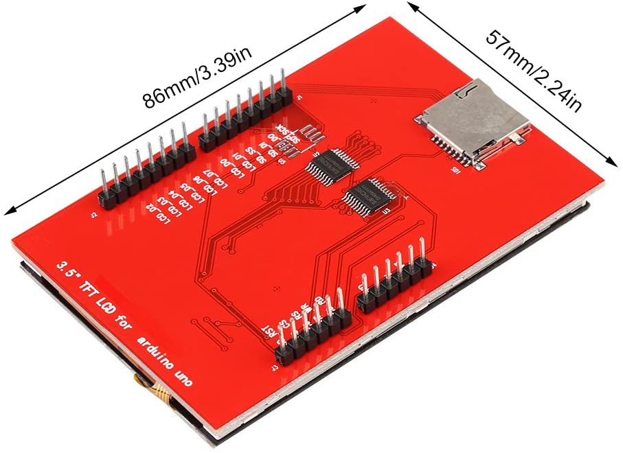 PANTALLA 3.5″ TOUCH PARA ARDUINO UNO/MEGA DE 480X320