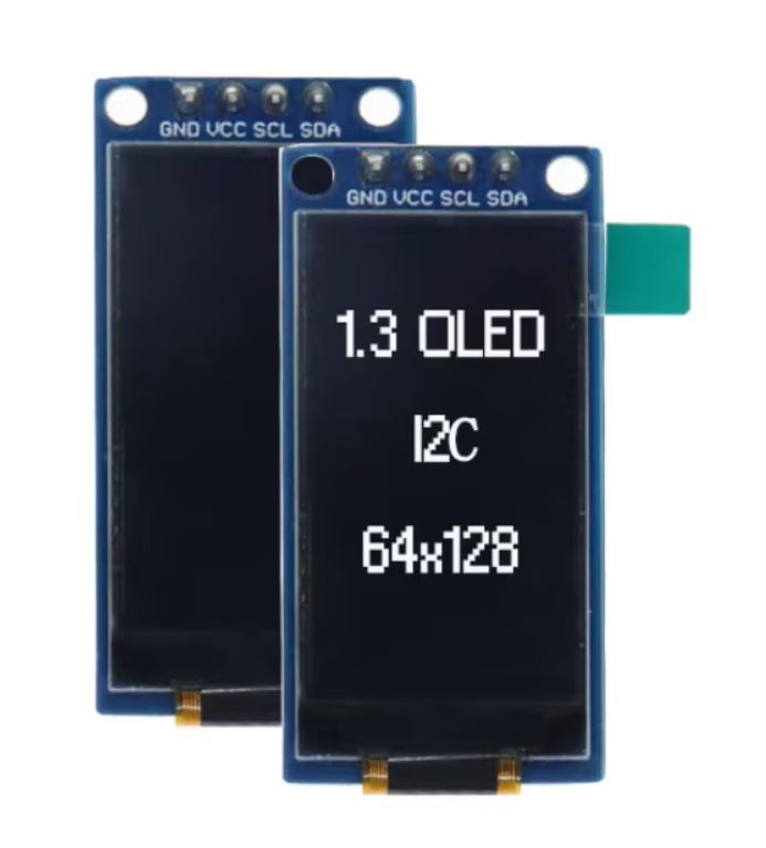 DISPLAY OLED 64X128 1.3″ I2C