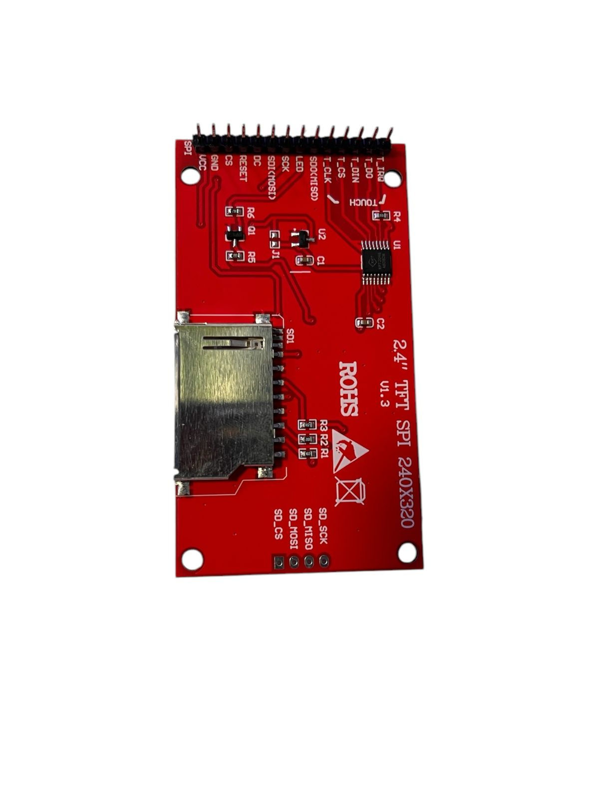 PANTALLA TACTIL 2.4″ SPI TFT CONTROLADOR ILI9341