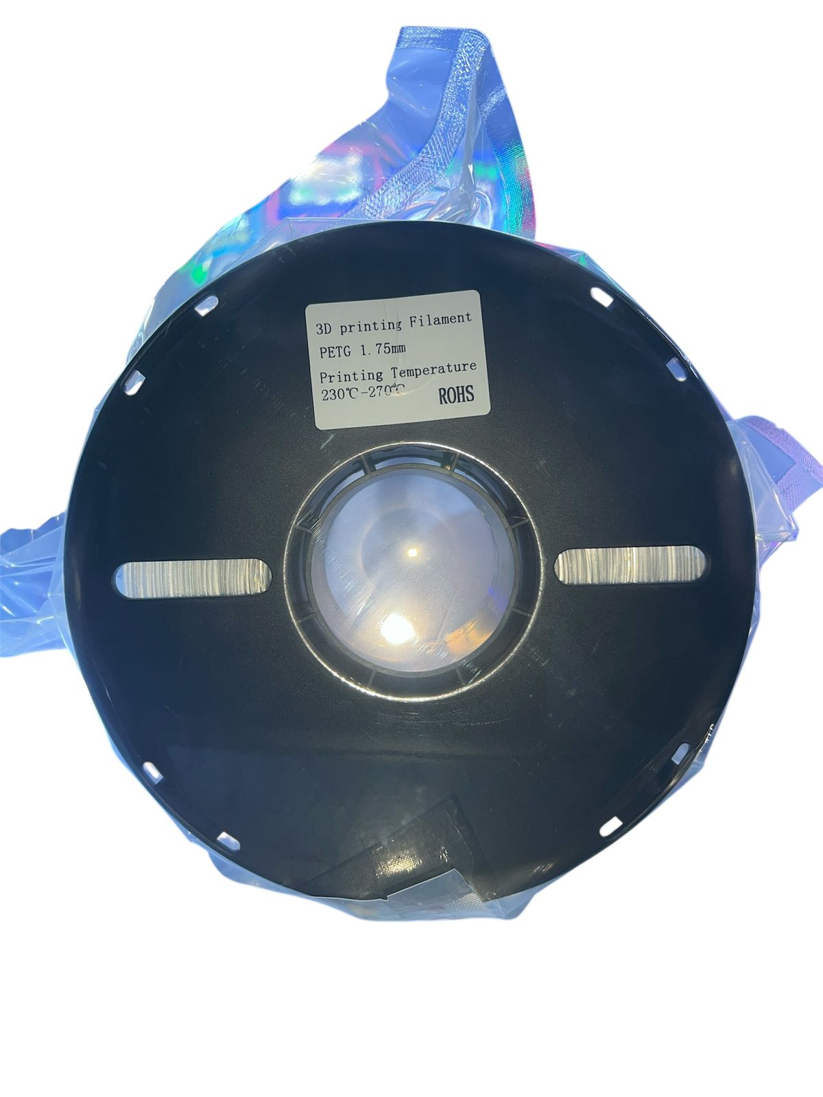 FILAMENTO PETG TRANSPARENTE 1.75mm 1KG
