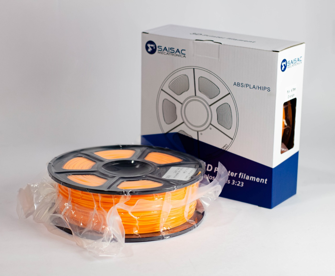 FILAMENTO PLA NARANJA 1.75mm 1KG