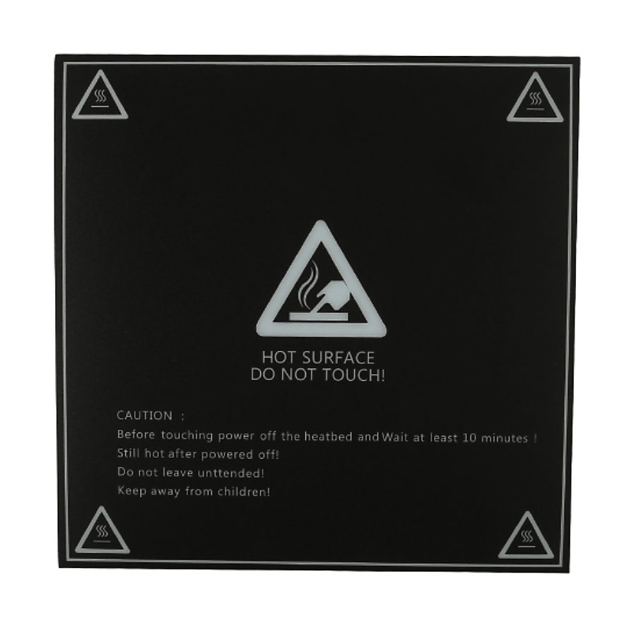 CAMA CALIENTE 310*310 DE ALUMINIO 12V