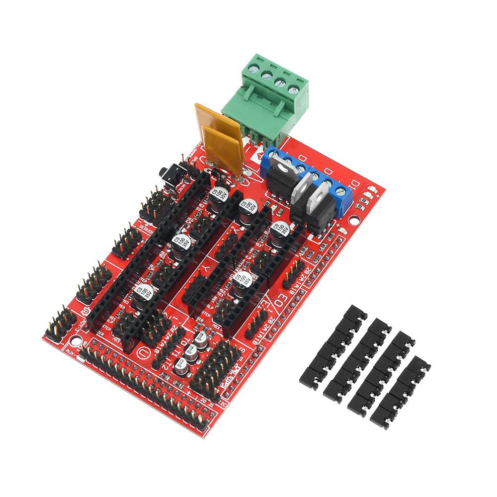 SHIELD RAMPS 1.4 3D PARA ARDUINO MEGA