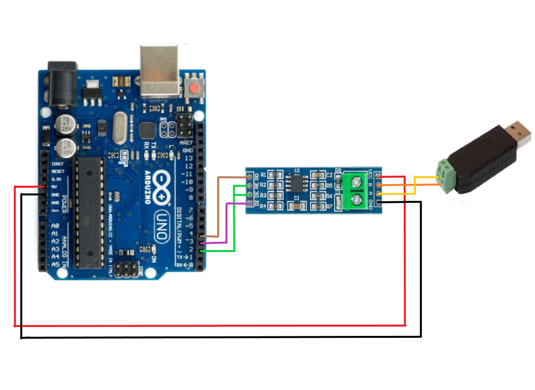 CONVERTIDOR USB A RS485