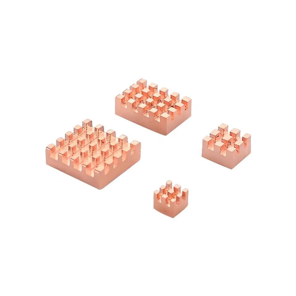 DISIPADOR DE CALOR DE COBRE PARA RASPBERRY Pi4
