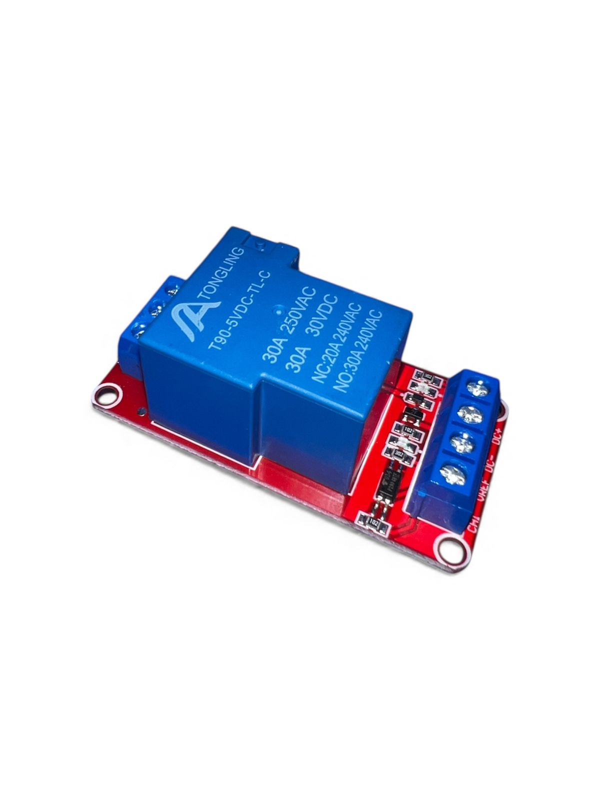 MODULO 1 RELAY 5VDC 30A