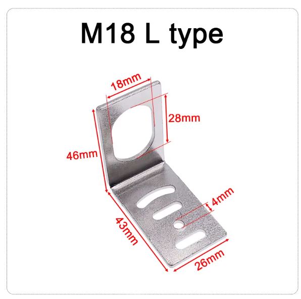 SOPORTE DE MONTAJE L-M18 – 90°C