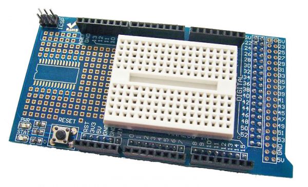 SHIELD PROTOBOARD PARA ARDUINO MEGA