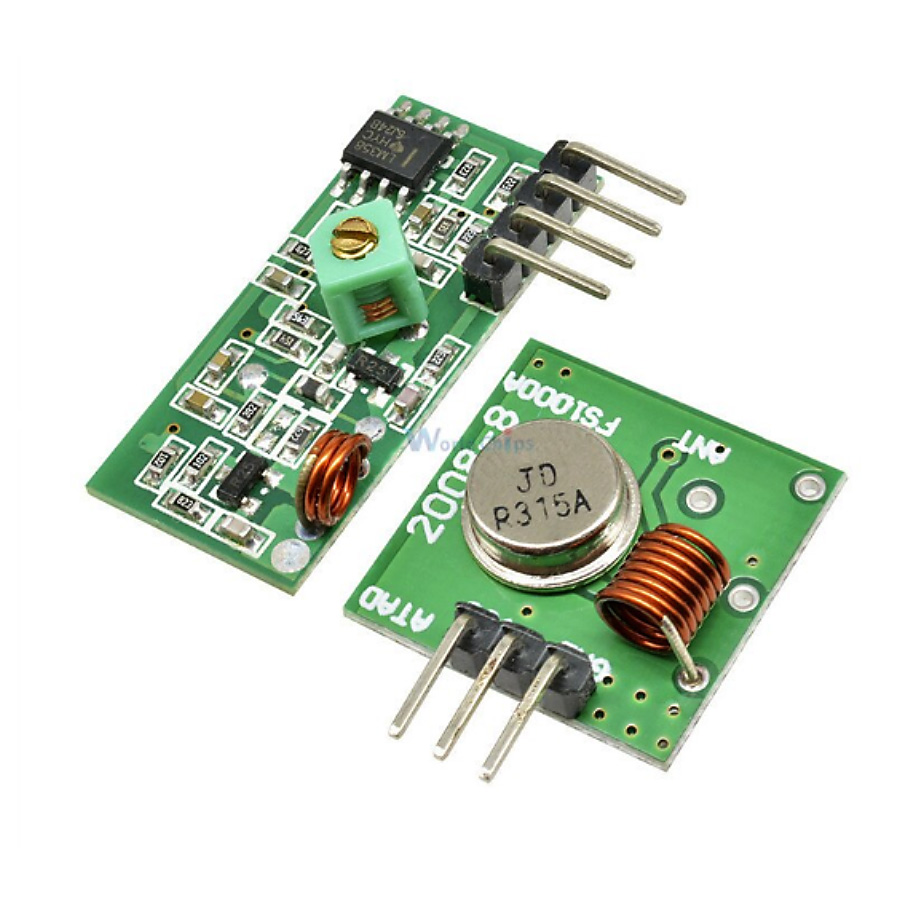 MÓDULO RF 315 MHZ TRANSMISOR Y RECEPTOR