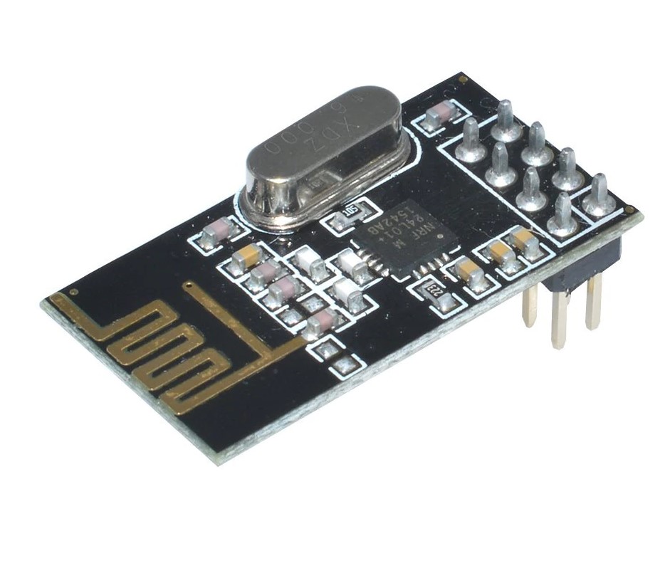 MÓDULO RF DE 2.4 GHZ NRF24L01 HASTA 100 MTRS