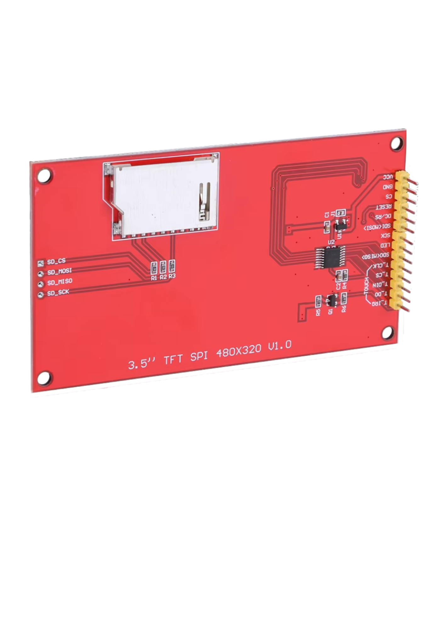 PANTALLA TACTIL 3.5″ SPI TFT CONTROLADOR ILI9488