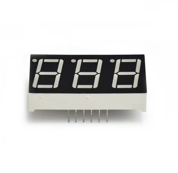 DISPLAY 7SEG. 3DIG. CATODO COMUN