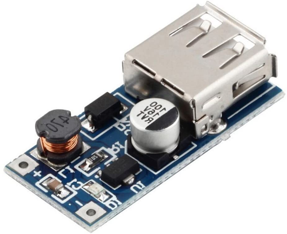 DC-DC USB BOOST ELEVADOR (0.9-5v)