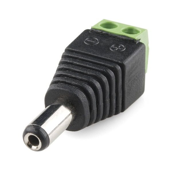 JACK MACHO CON BORNERA – PLUG 2.1MM X 5.5MM