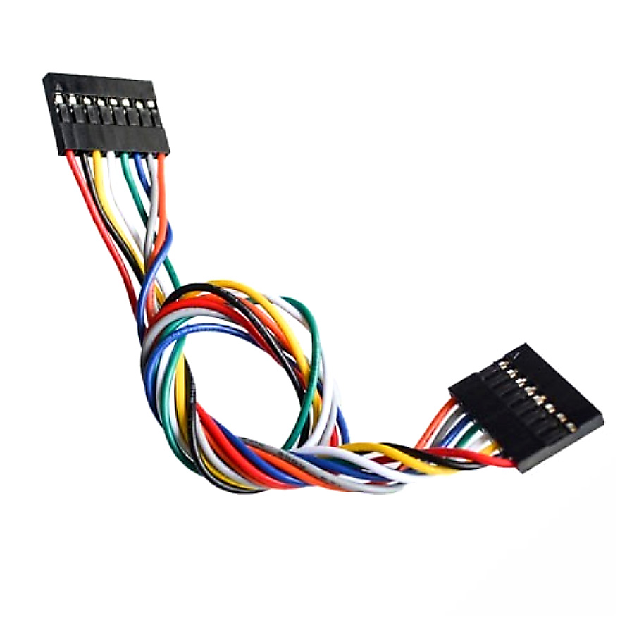 CABLE JUMPER 8 PINES 20CM HEMBRA
