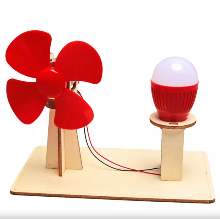 GENERADOR DE ELECTRICIDAD EN MDF