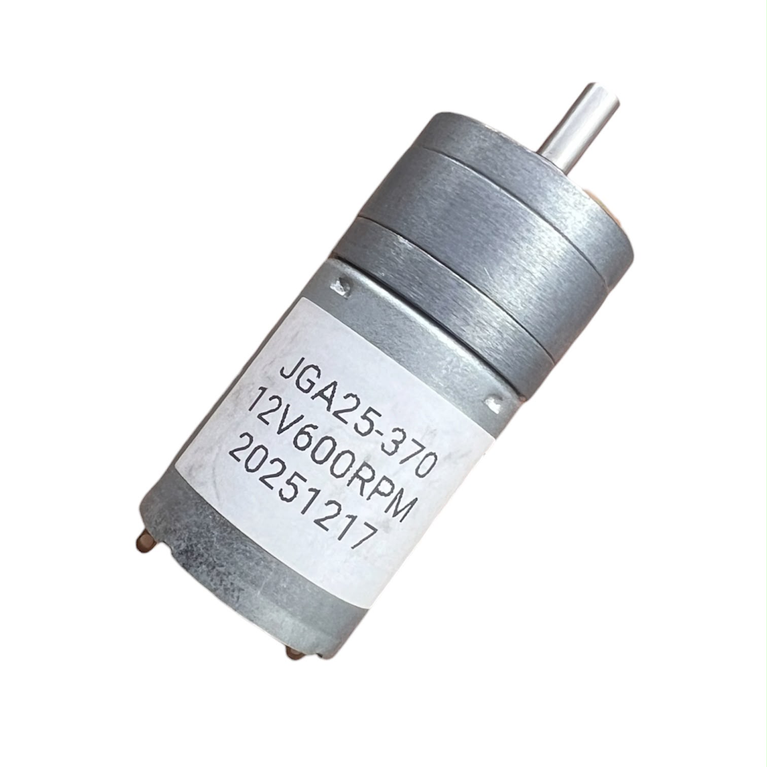 MOTORREDUCTOR JGA25-370 12V DC 600RPM