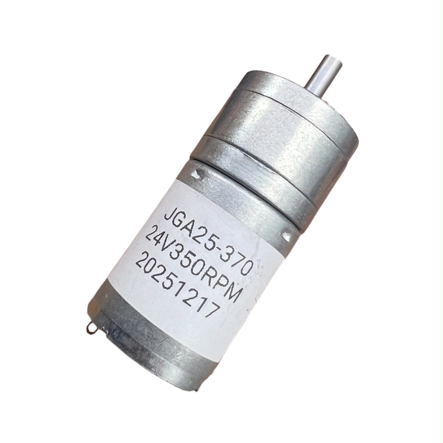 MOTORREDUCTOR JGA25-370 24V DC 350RPM