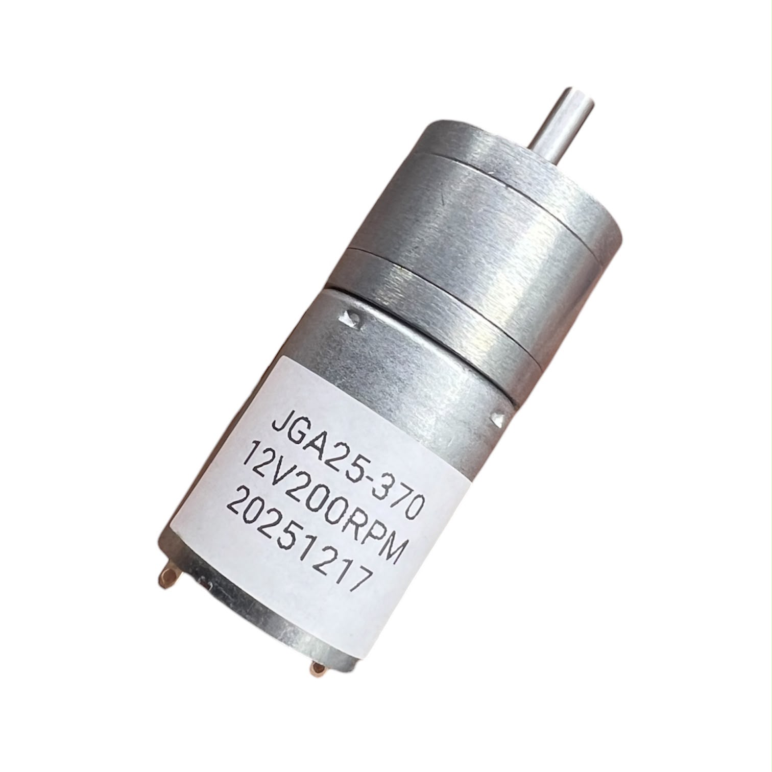 MOTORREDUCTOR JGA25-370 12V DC 200RPM