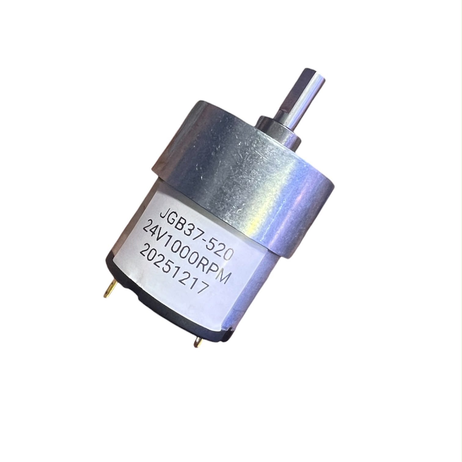 MOTORREDUCTOR JGB37-520 24V DC 1000RPM