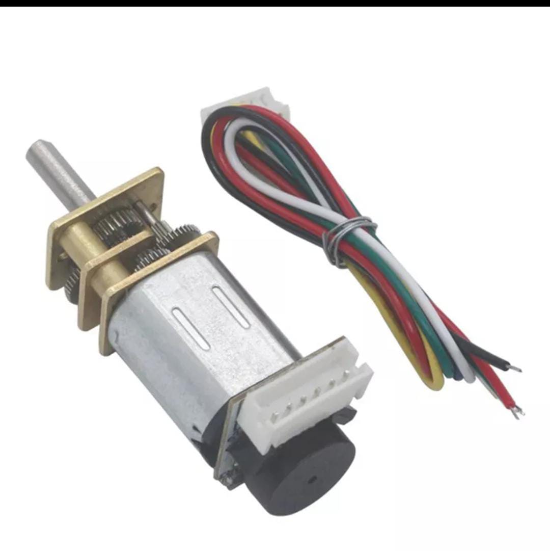 MOTOR N20 CON ENCODER 300 RPM – 12V