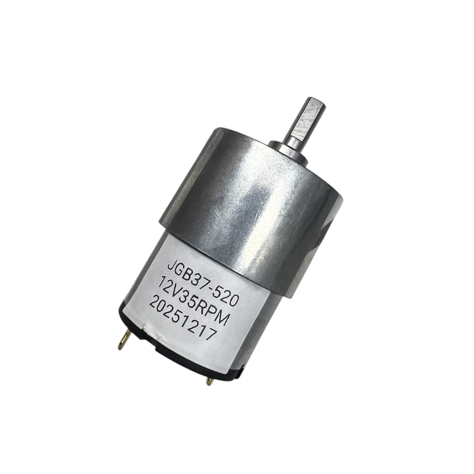 MOTORREDUCTOR JGB37-520 12V DC 35RPM