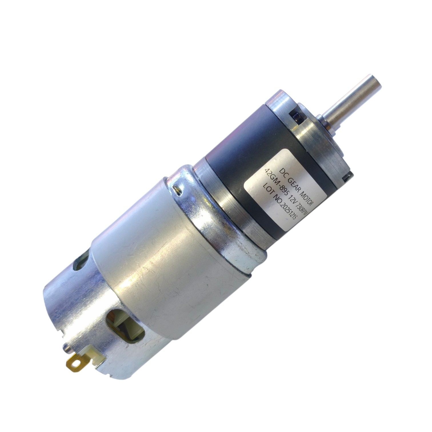 MOTORREDUCTOR PLANETARIO 42GM-895 12V DC 730RPM