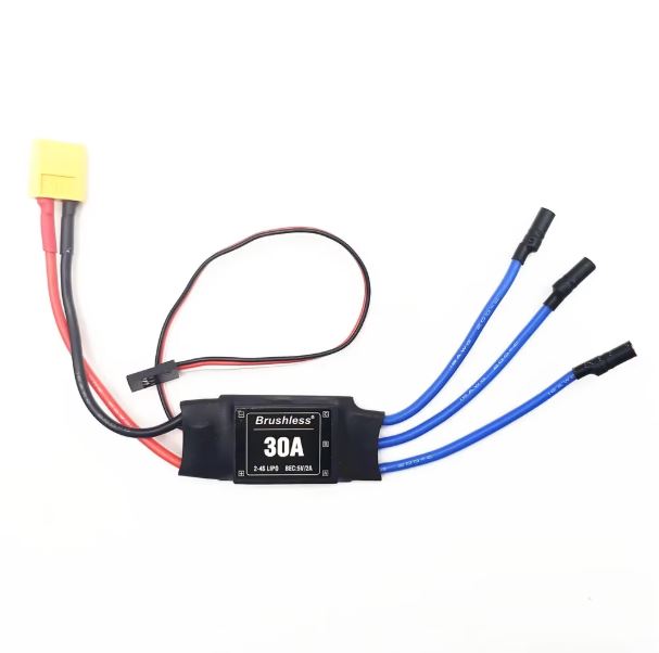 ESC 30A PARA MOTOR BRUSHLESS + CONECTOR XT60