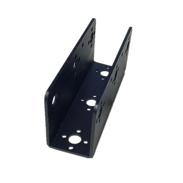SOPORTE DE ALUMINIO TIPO U PARA BRAZO ROBOTICO 90X29X44MM