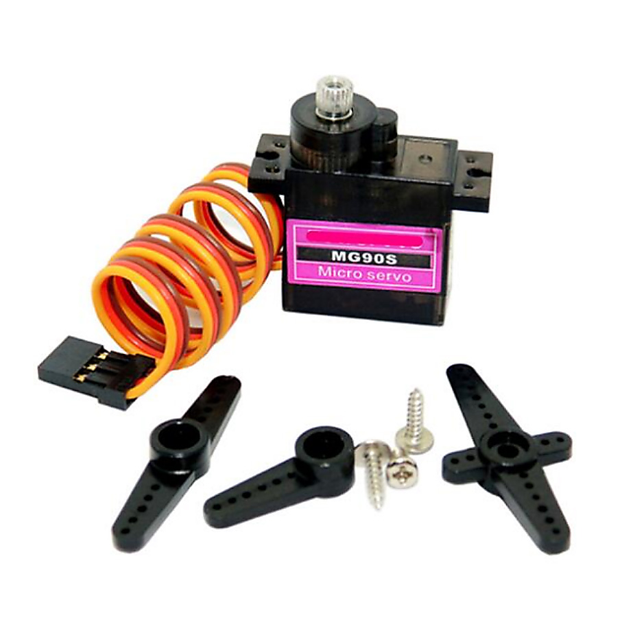 SERVOMOTOR MG90S 2.2KG/CM 360° – ENGRANAJE METAL