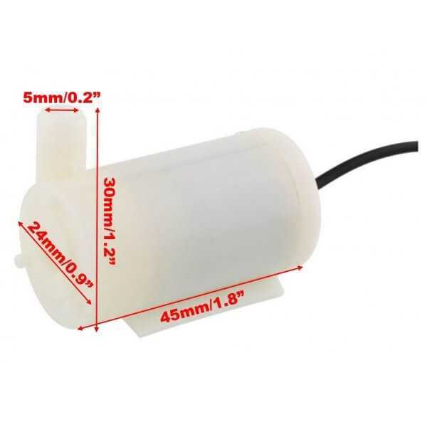 MINI BOMBA DE SUMERGIBLE AGUA 6V