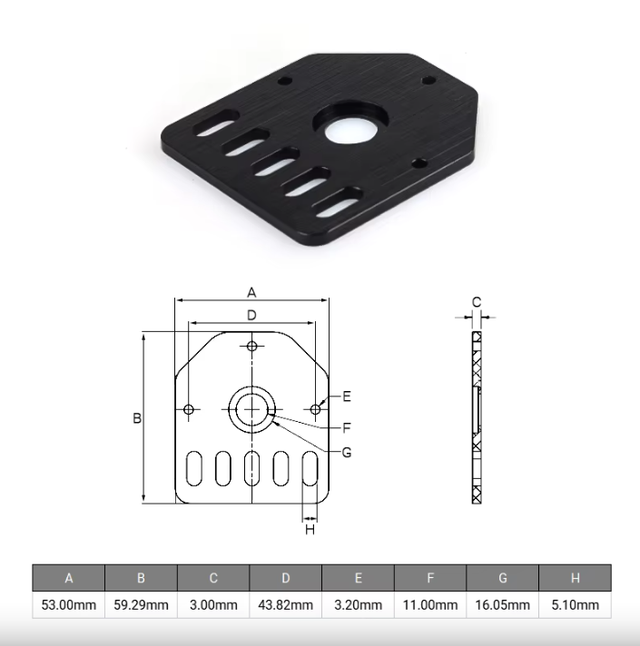 RACK DE POTENCIA V-SLOT NEMA 17