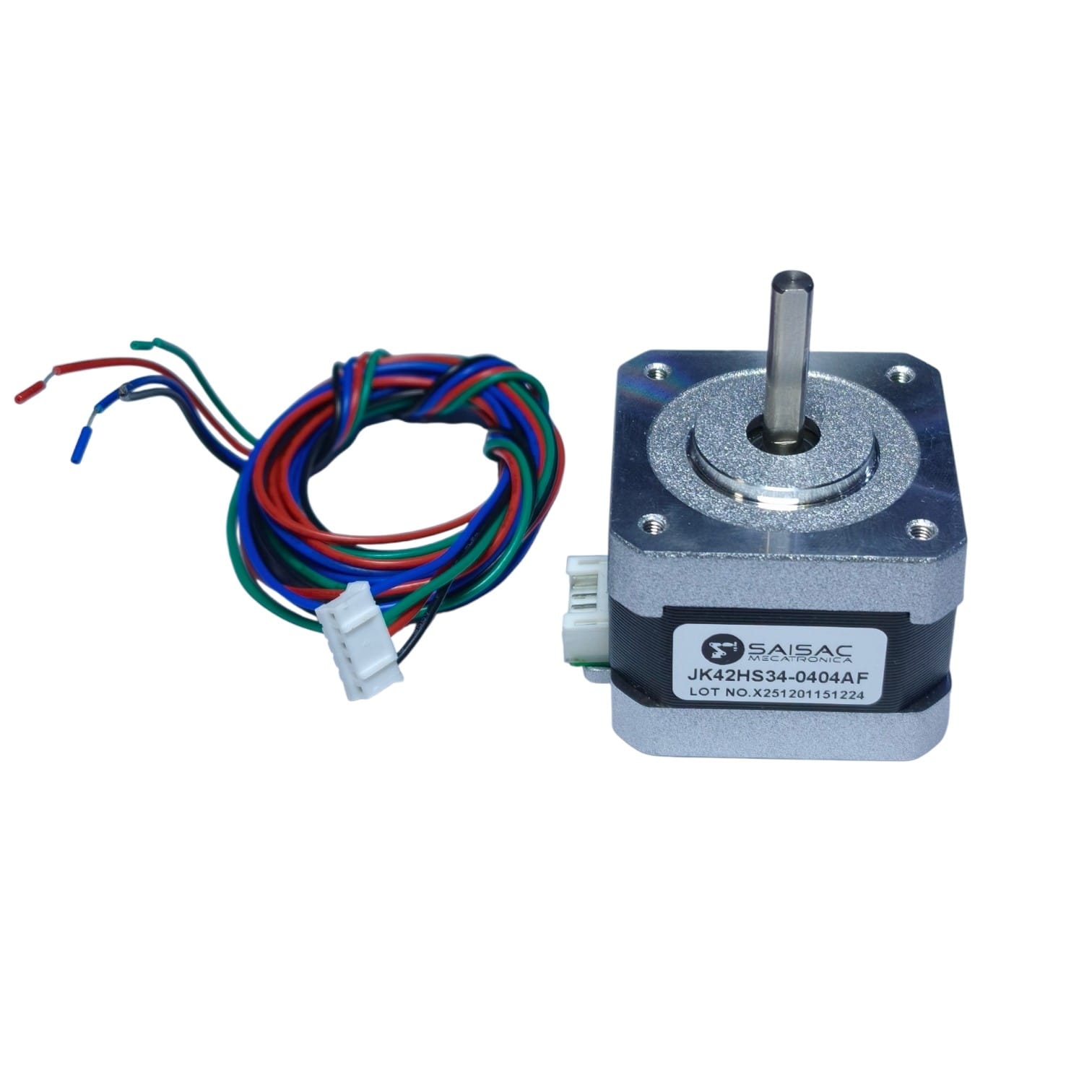 MOTOR PAP NEMA 17 0.4A 2.8KG/CM JK42HS34-0404AF