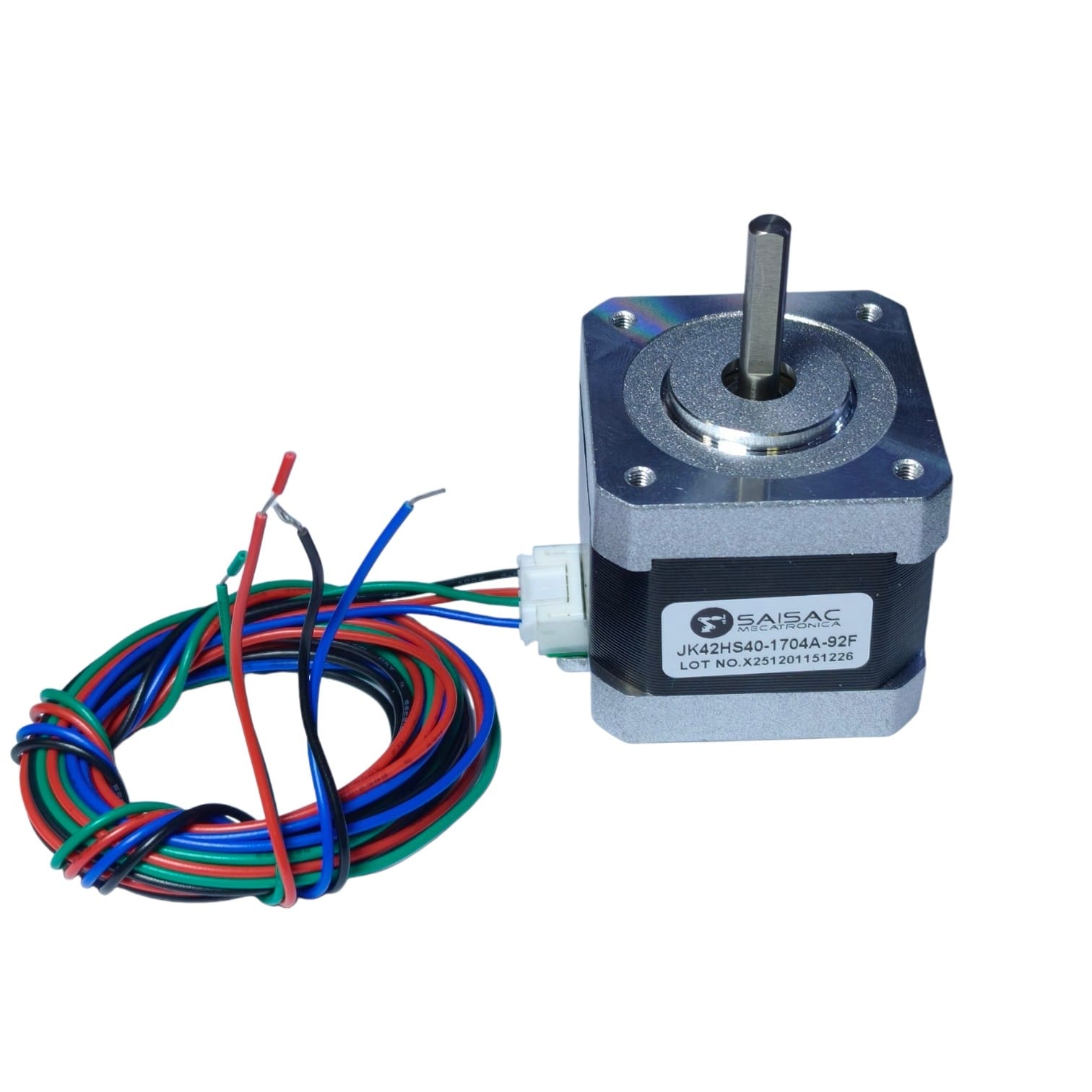 MOTOR PAP NEMA 17 1.7A 4.2KG/CM JK42HS40-1704A-92F