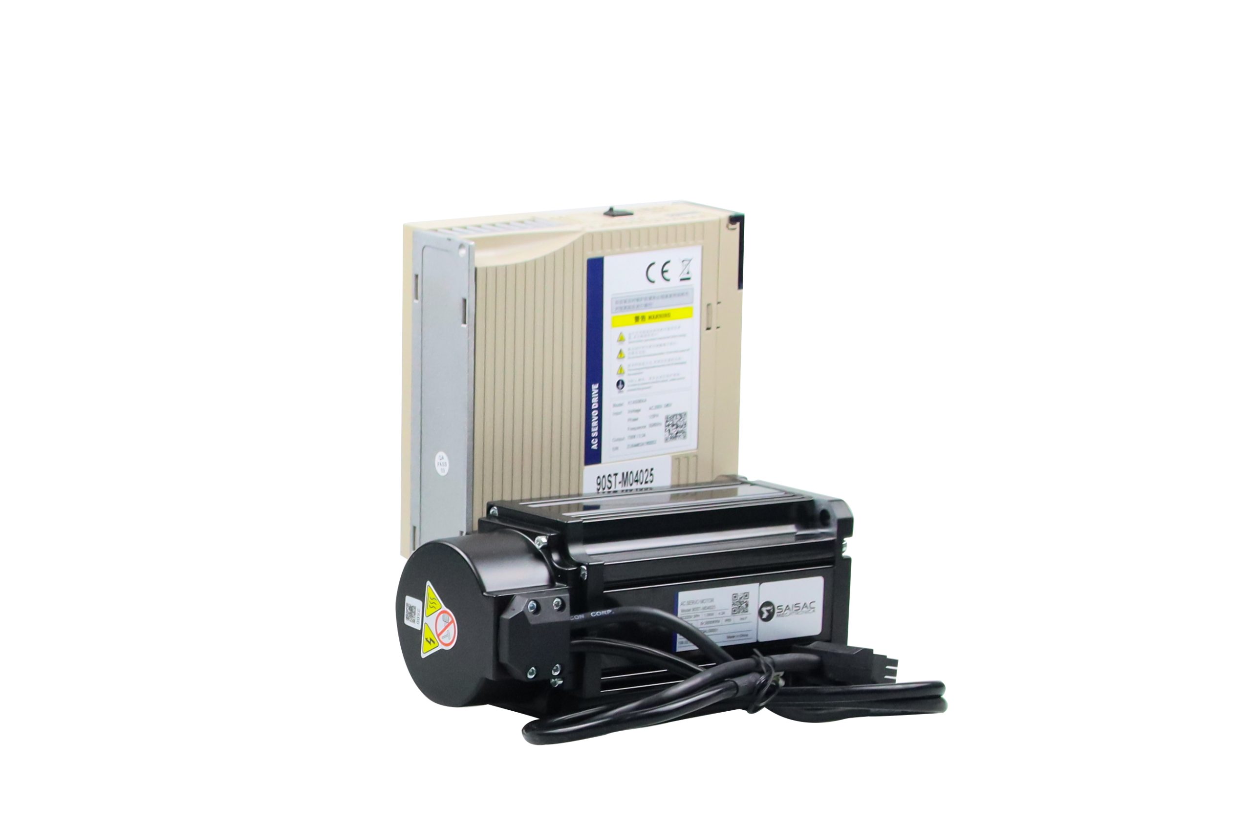 KIT DE SERVOMOTOR AC 90 mm 1 kW 4Nm 2500RPM/min 90ST-M04025