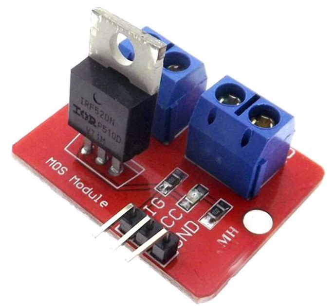 MOSFET IRF520 3A