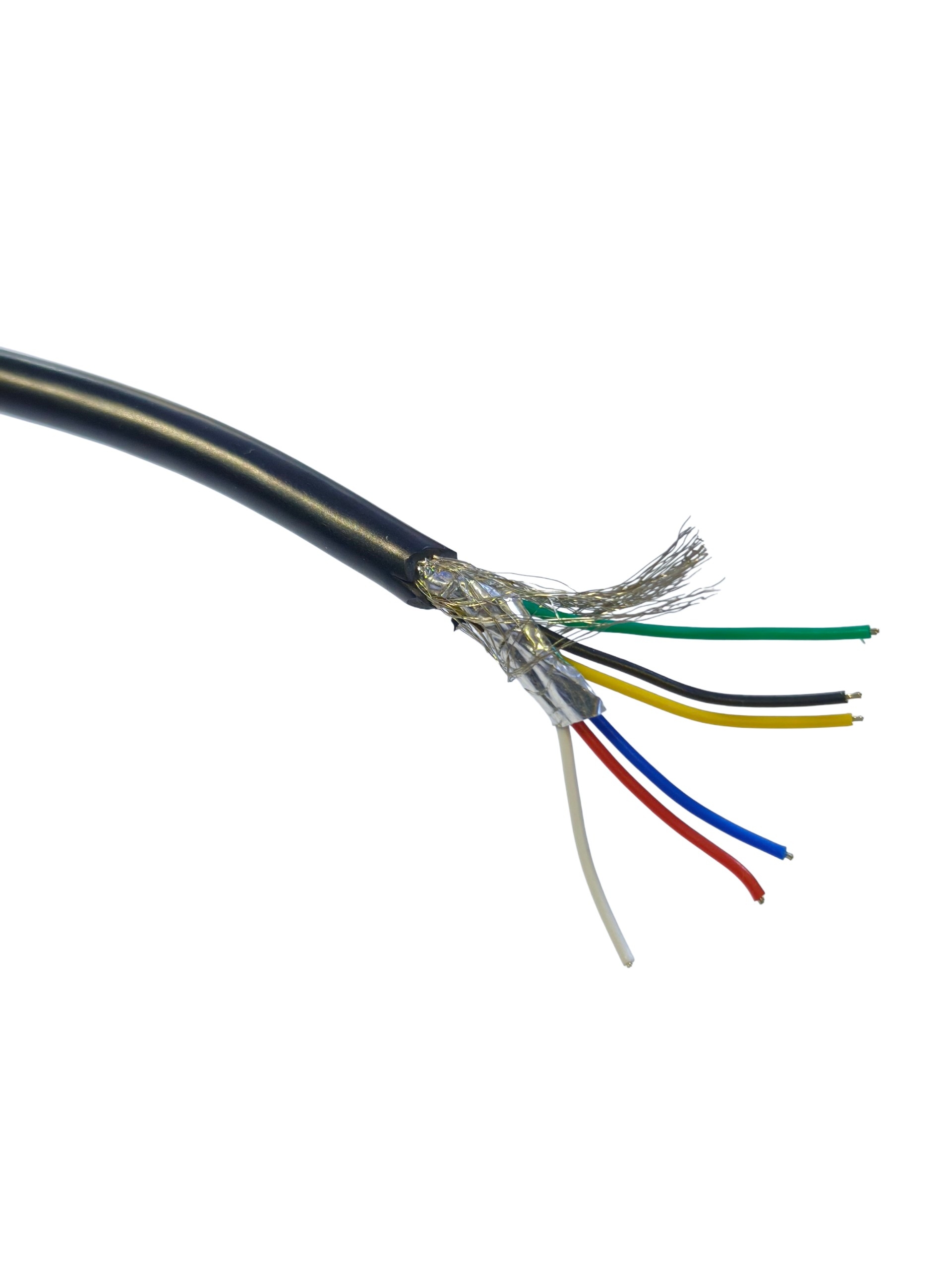 CABLE APANTALLADO Nº26 AWG – 6 HILOS x METRO