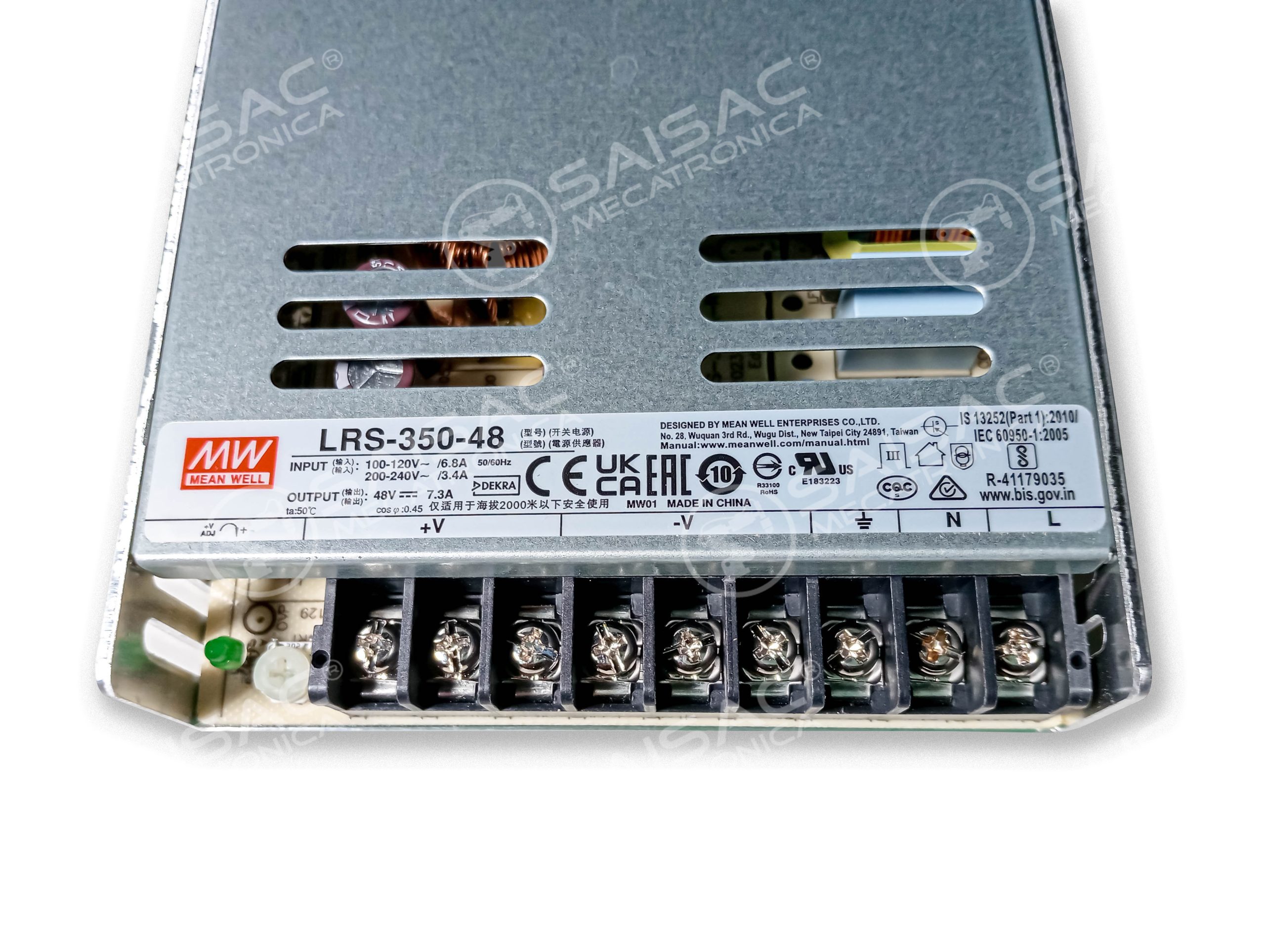 FUENTE MEAN WELL LRS-350-48 48V 7.3A