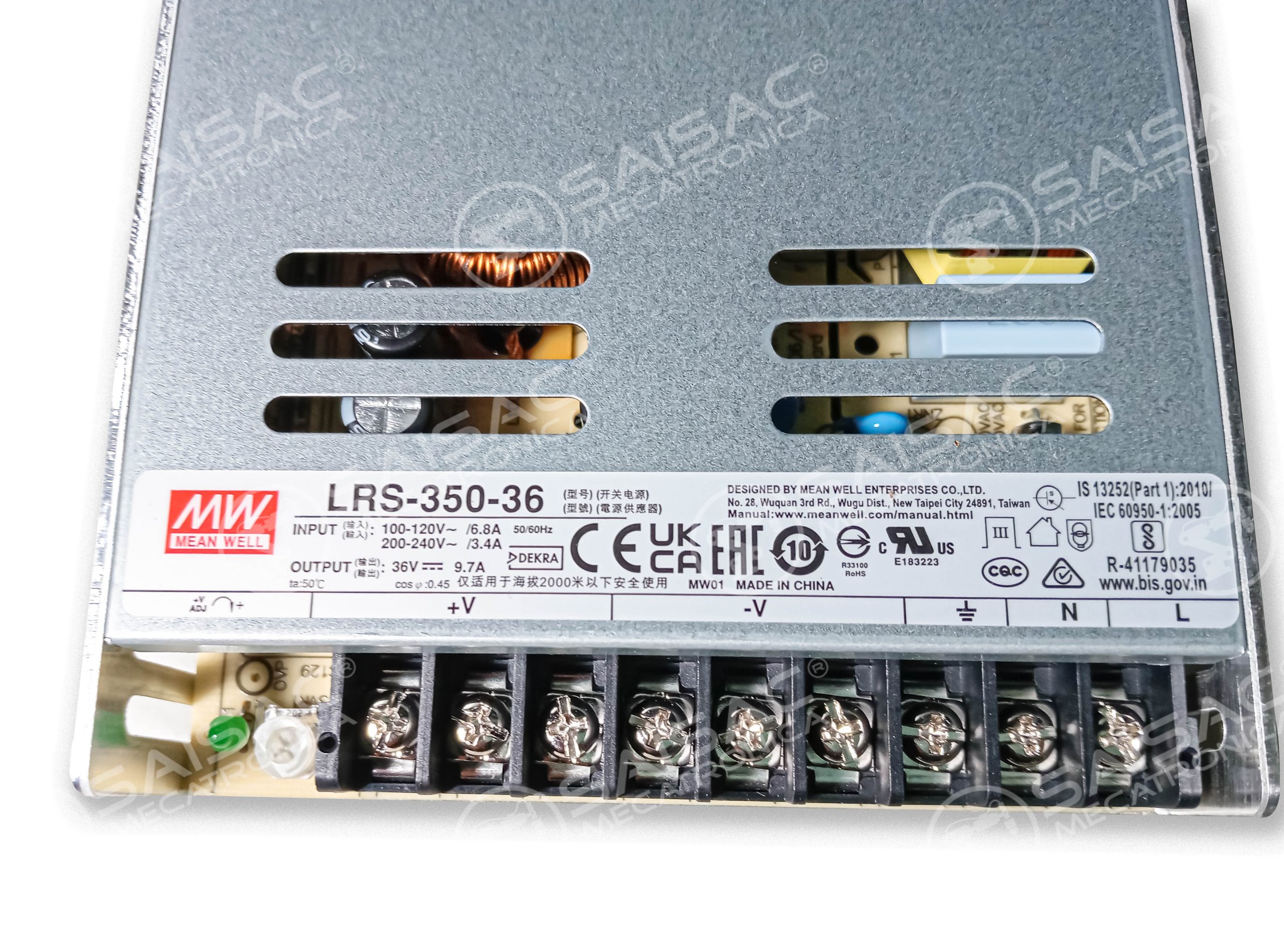 FUENTE MEAN WELL LRS-350-36 36V-9.7A